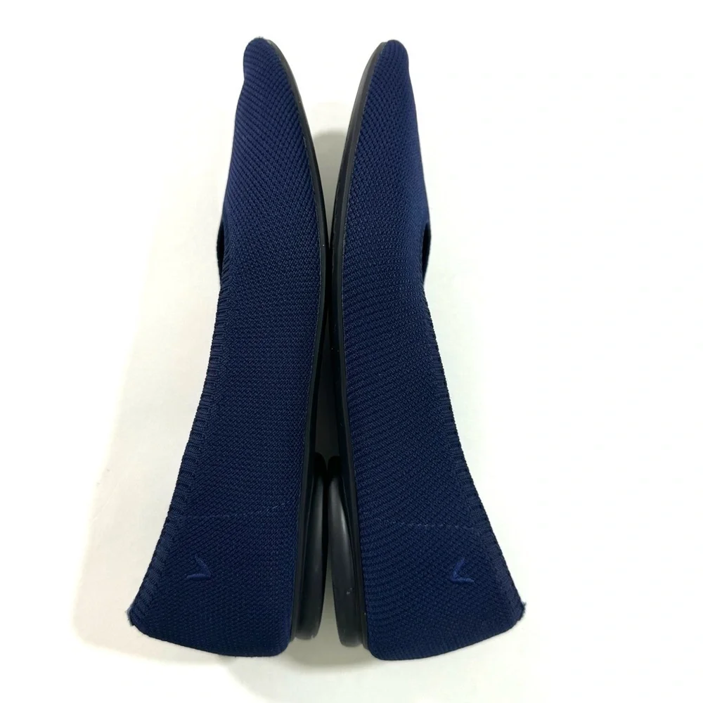 Vivaia Tamia 2.0 Almond Toe Ballet Flats Blue